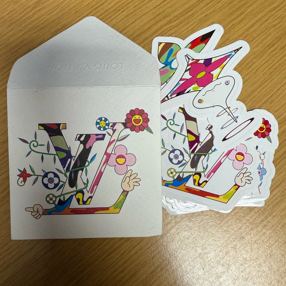 Louis Vuitton x Murakami Sticker Set